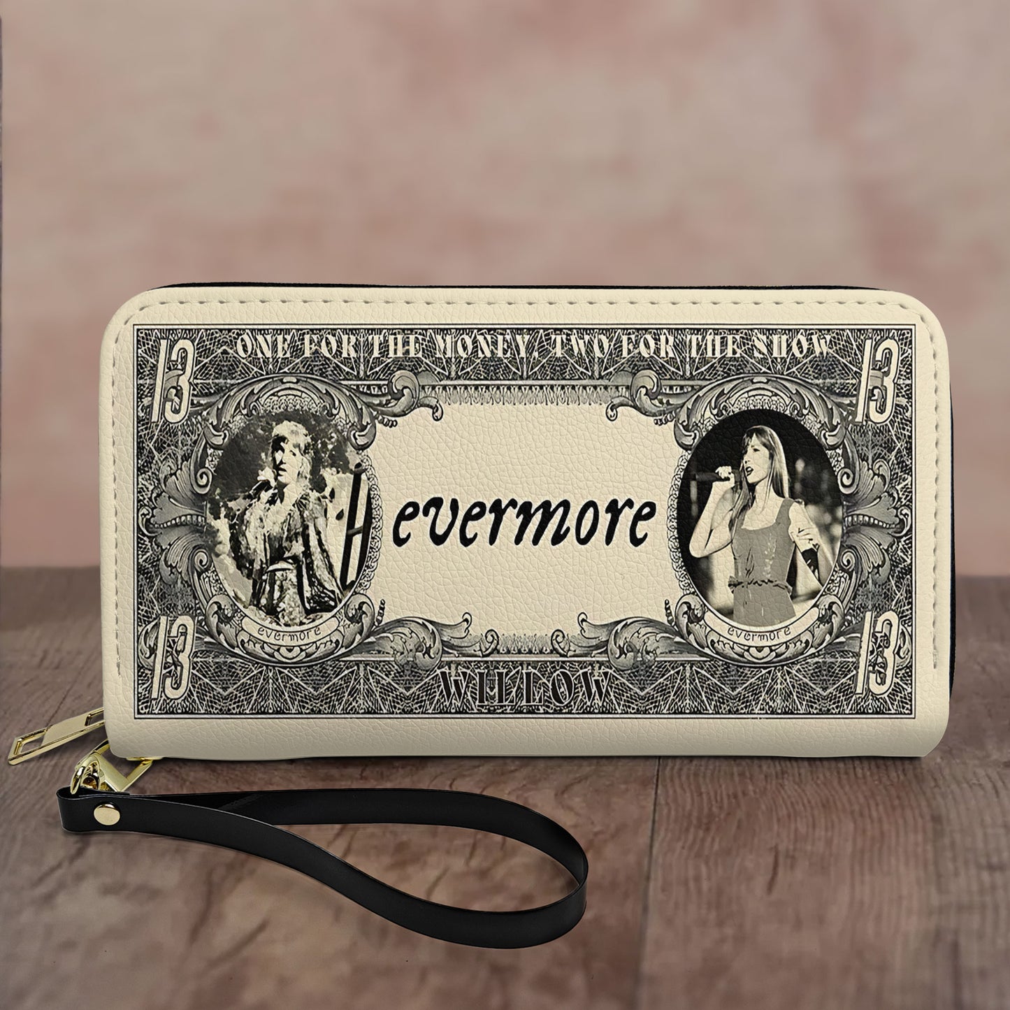 Evermore Inspired Wallet - Leather Wallet Limited Fan Edition