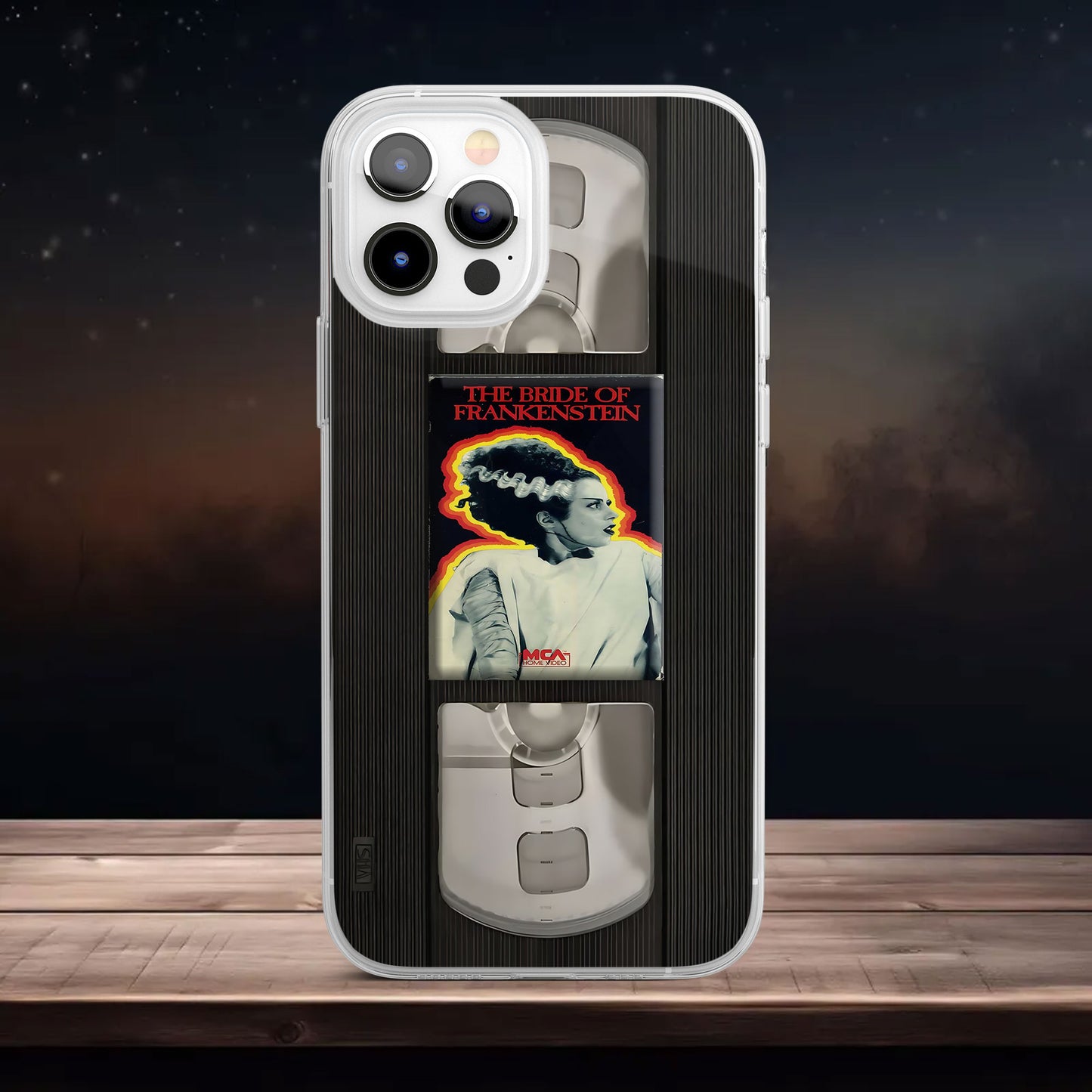 Bride of Frankenstein VHS Tape Phone Case