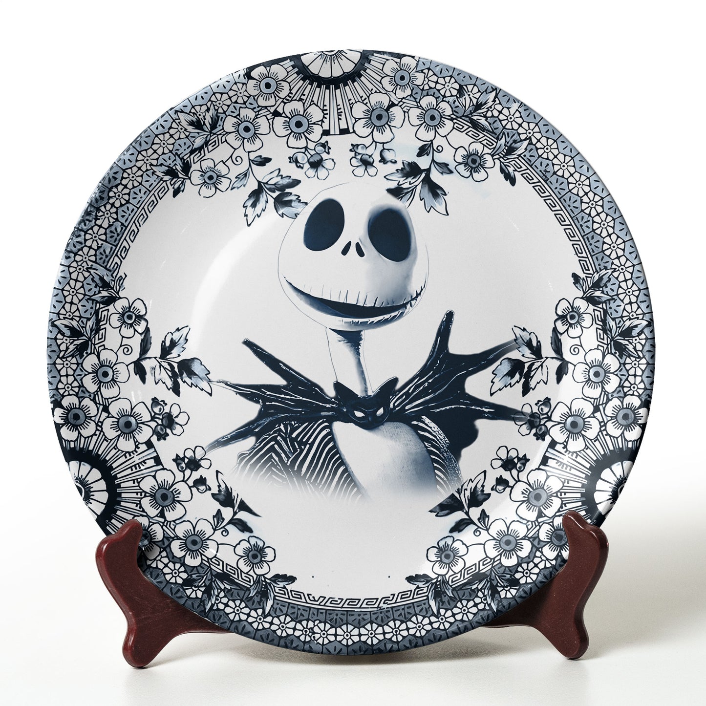 Jack Skellington Horror Ceramic Plate