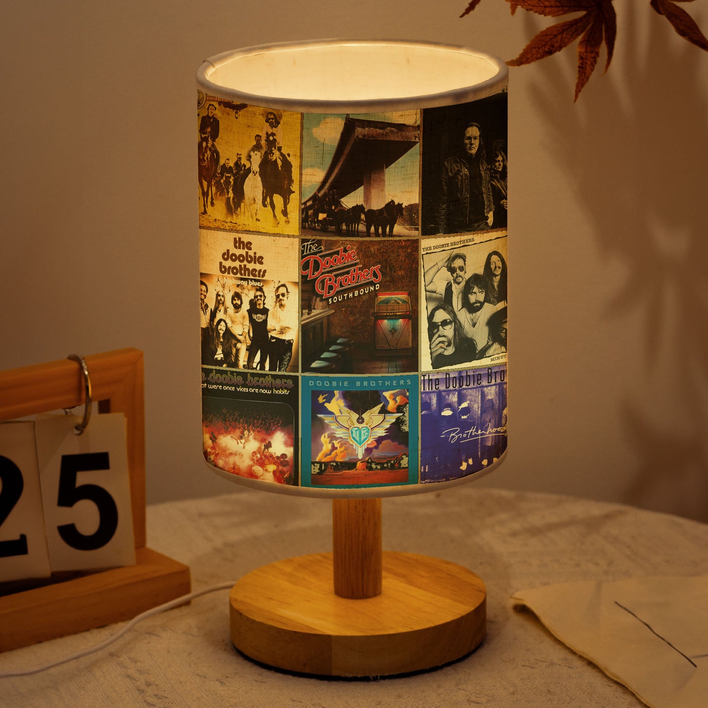 The Doobie Brothers Albums Lamp – Vintage Rock Glow for True Music Lovers
