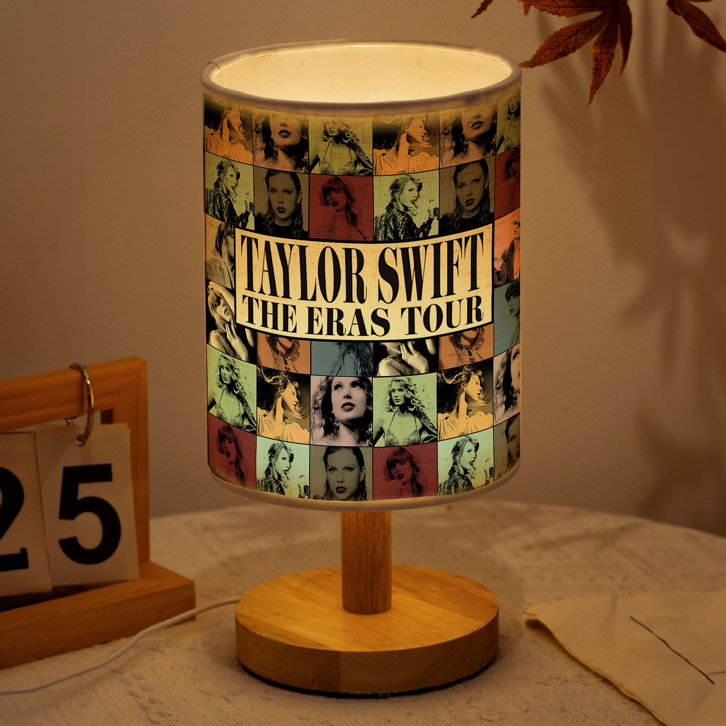 Taylor Swift The Eras Tour Table Fabric Lamp – A Glow Through Every Era