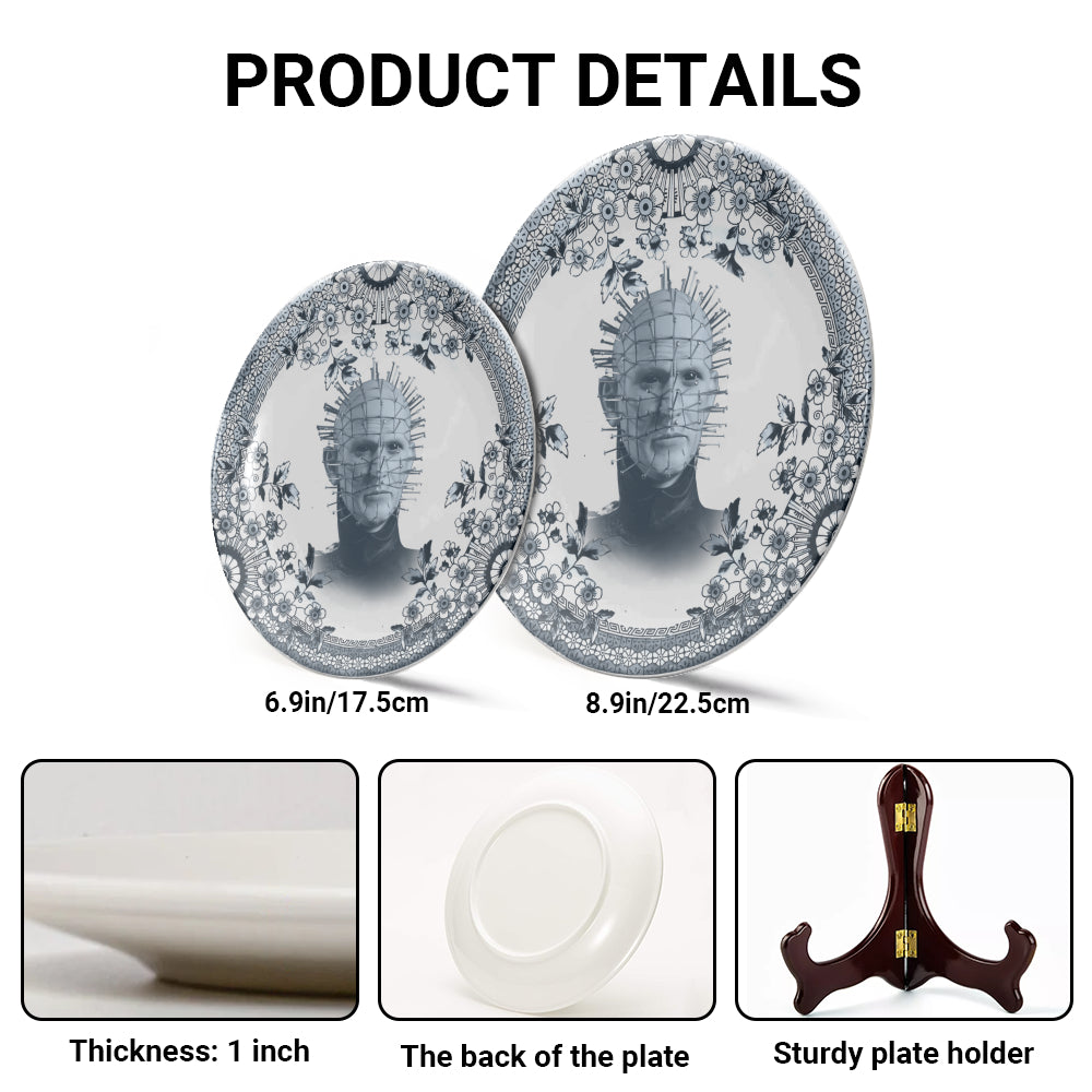 Pinhead Ceramic Plate – Classic Horror Villains Collection