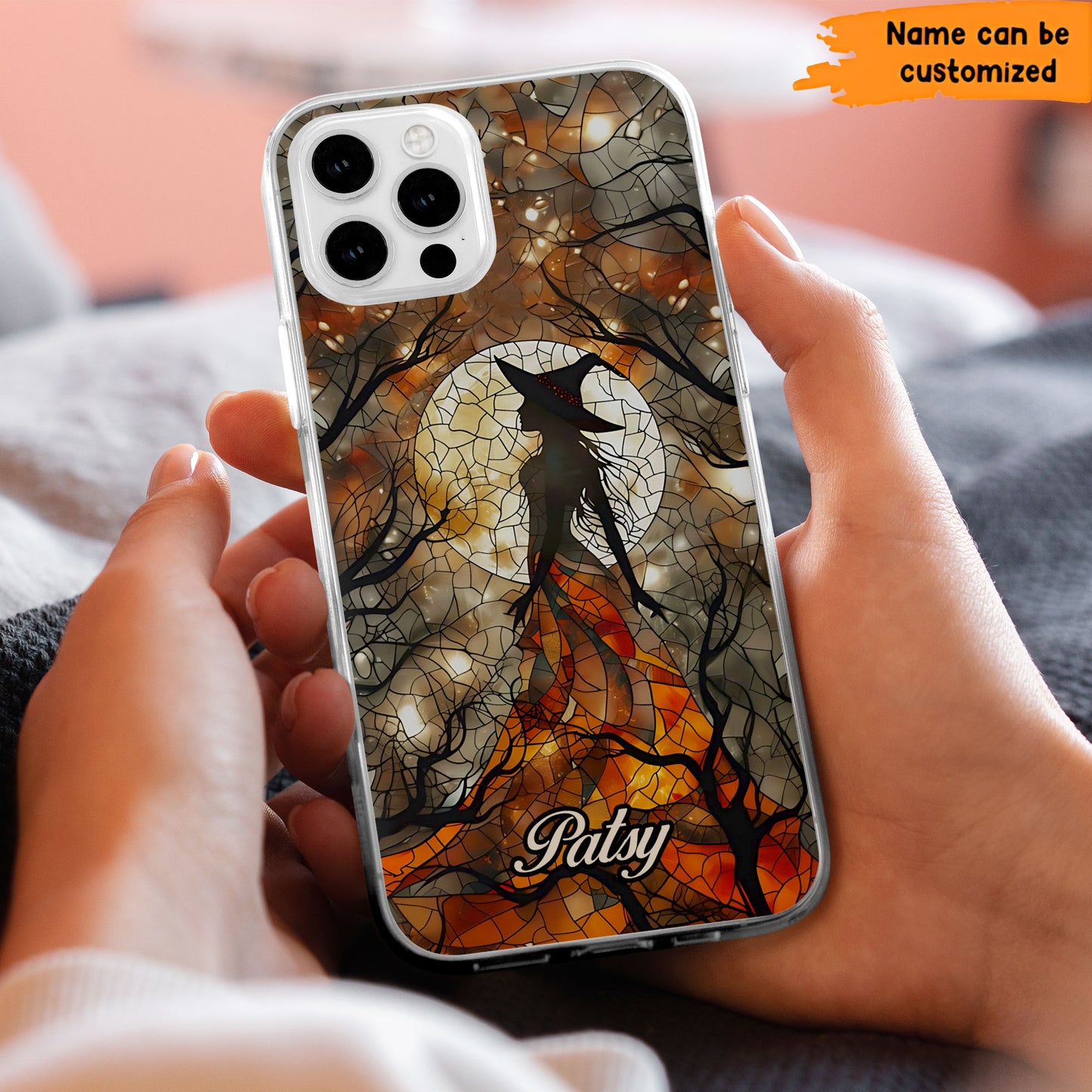 Witchy Stained Glass Phone Case