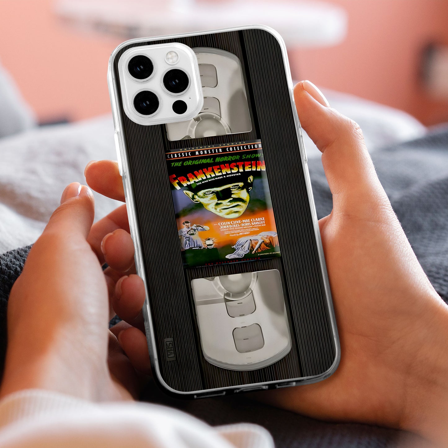 Frankenstein VHS Tape Phone Case