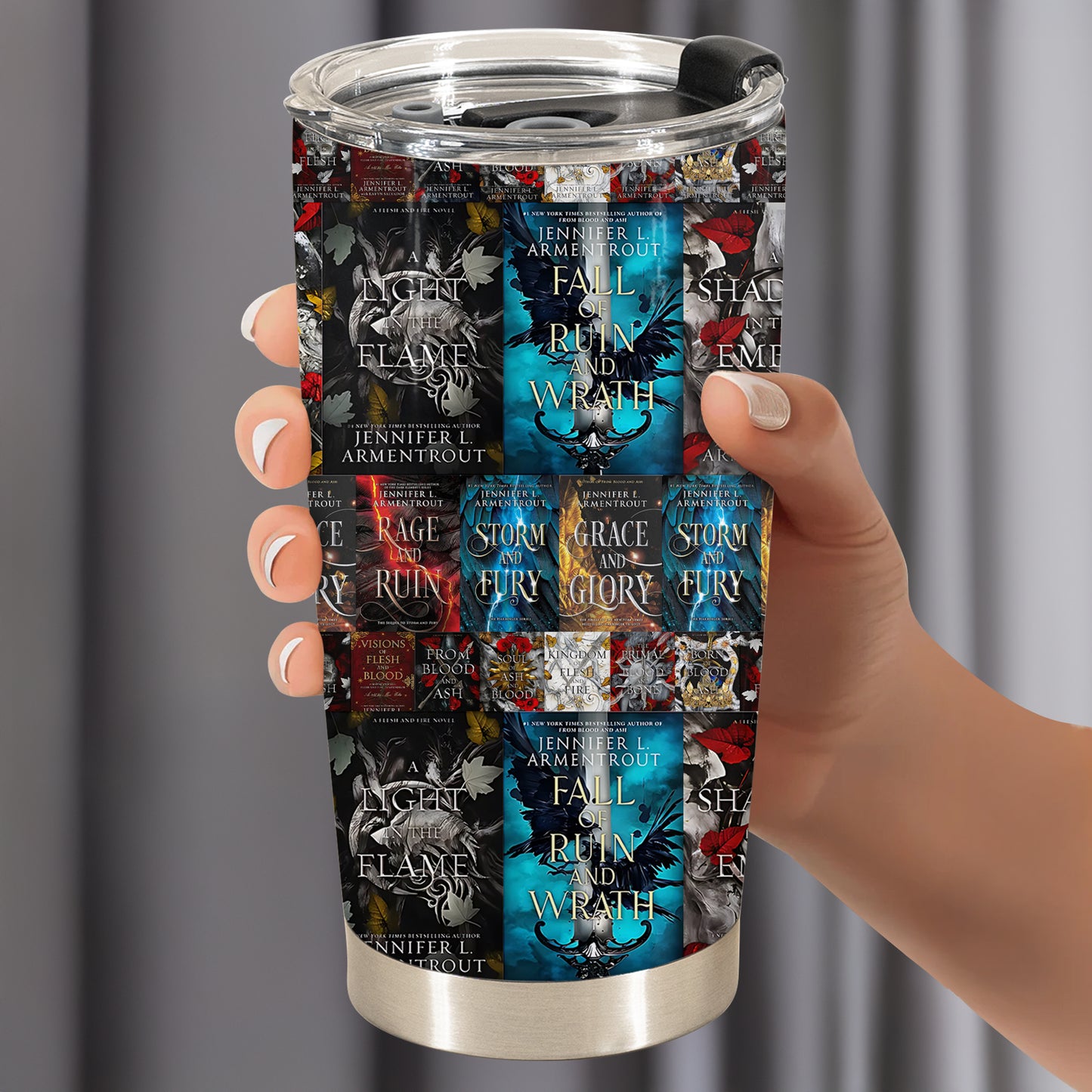 Epic Worlds of Jennifer L. Armentrout Tumbler Cup – Fantasy Romance Edition