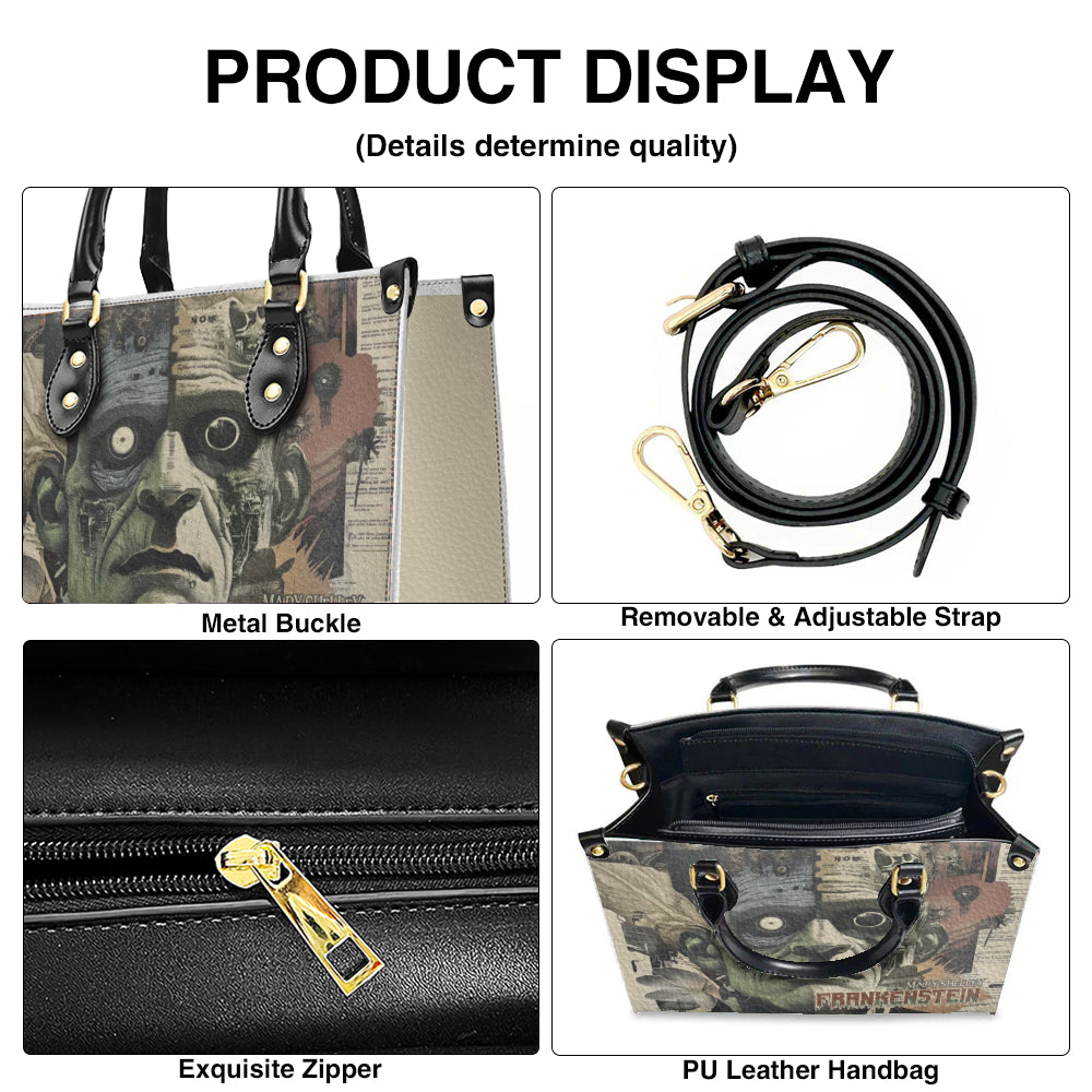 Mary Shelley’s Frankenstein Gothic Art Leather Handbag