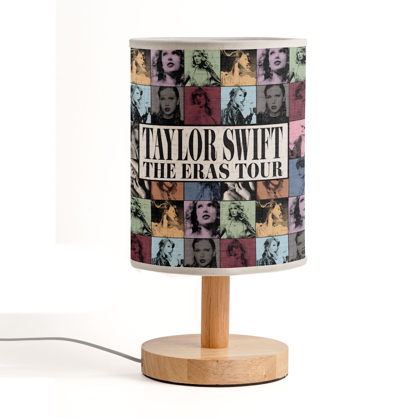 Taylor Swift The Eras Tour Table Fabric Lamp – A Glow Through Every Era