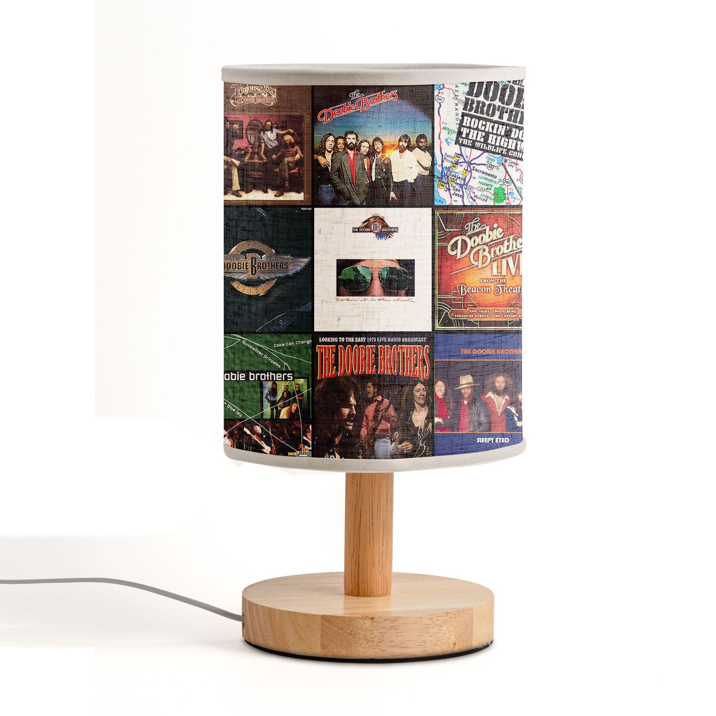The Doobie Brothers Albums Lamp – Vintage Rock Glow for True Music Lovers