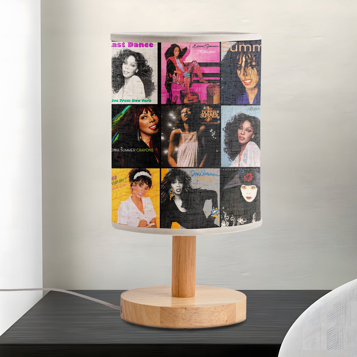 Donna Summer Fabric Lamp – Disco Fever Dreams