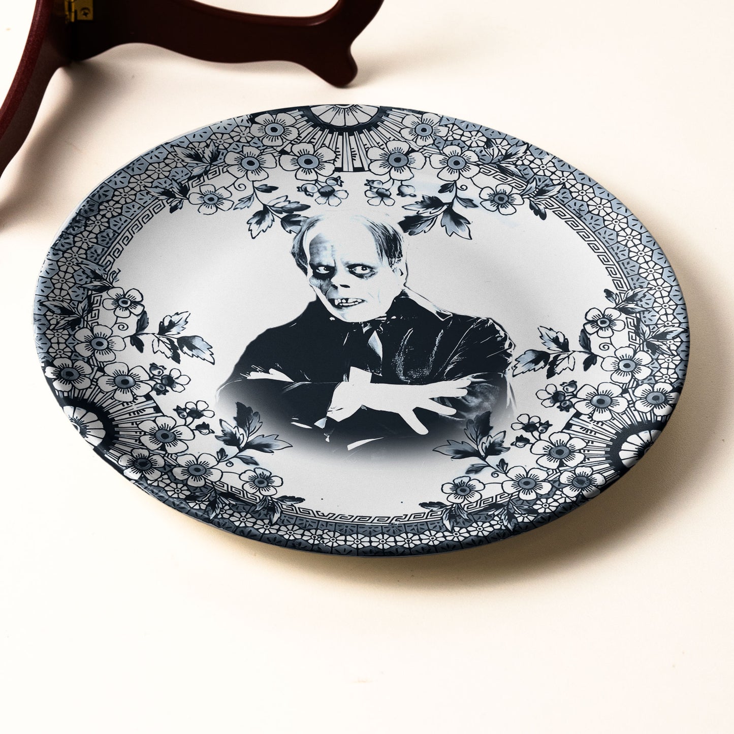 Vintage Horror Ceramic Plate – The Phantom of the Opera