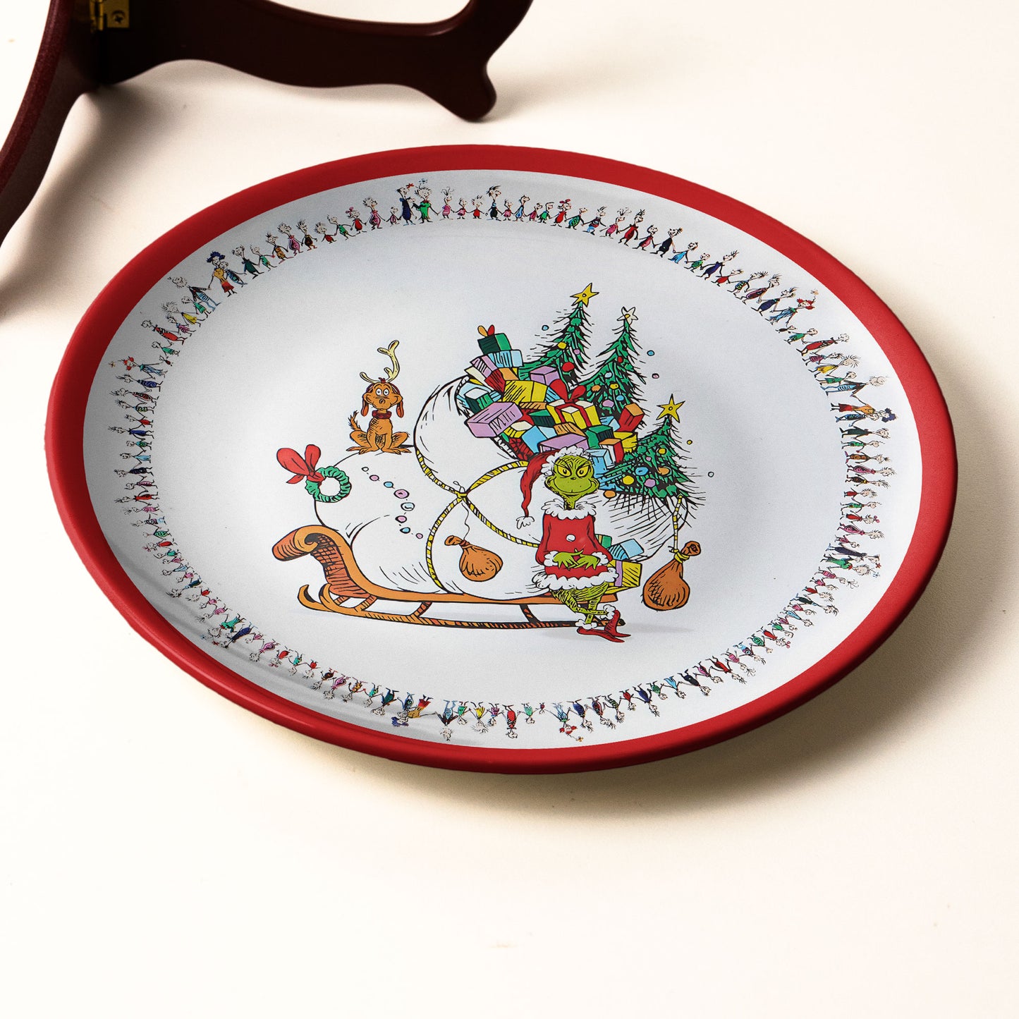 The Grinch Christmas Decorative Plate