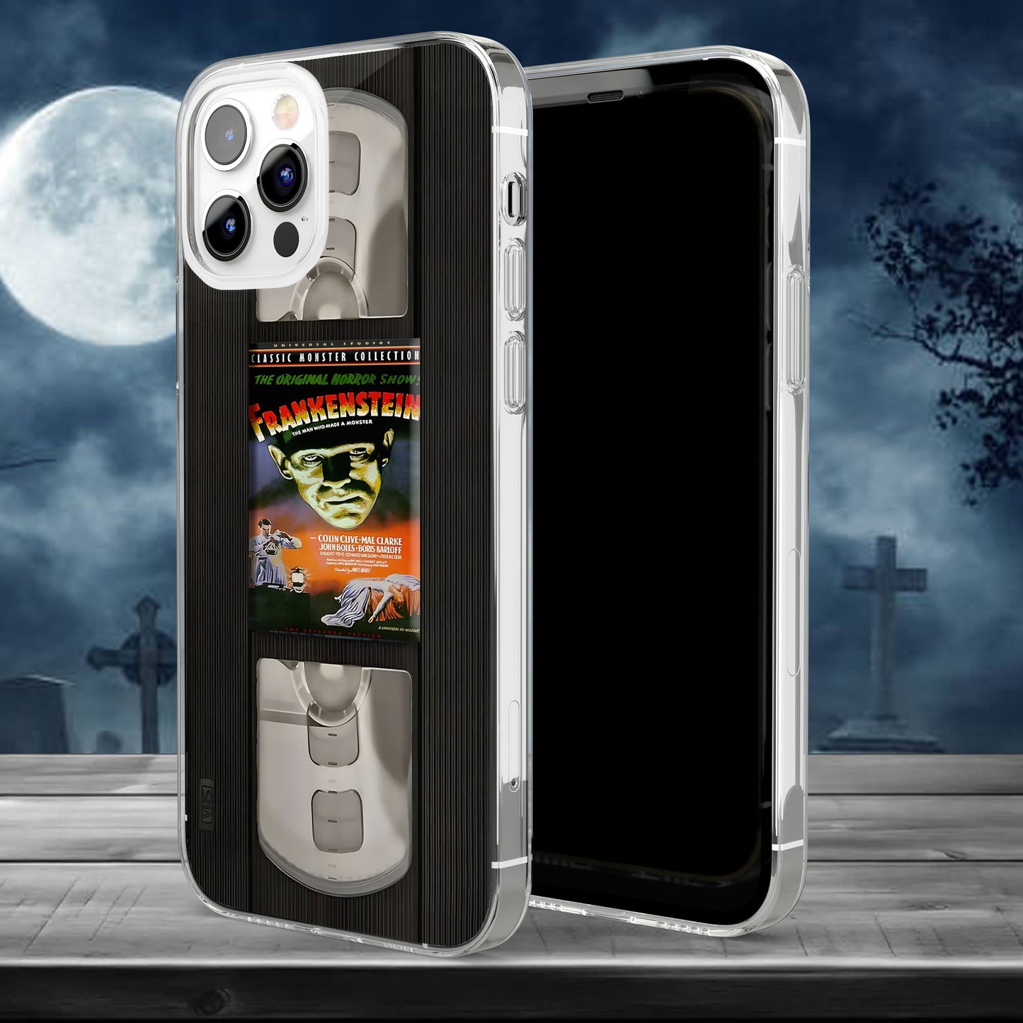 Frankenstein VHS Tape Phone Case