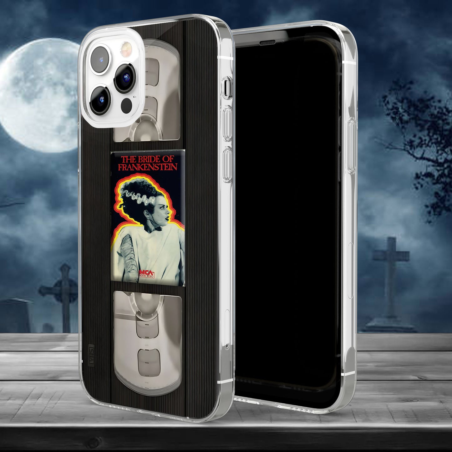 Bride of Frankenstein VHS Tape Phone Case