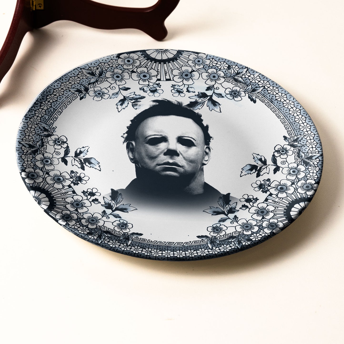 Ceramic Plate – Michael Myers Halloween Horror Classic