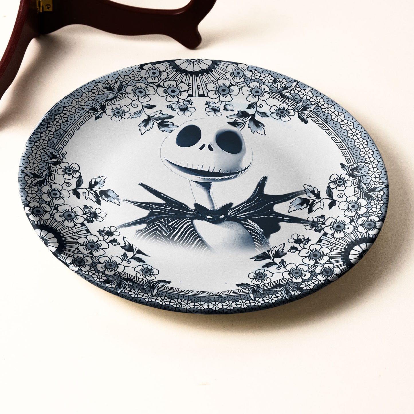 Jack Skellington Horror Ceramic Plate