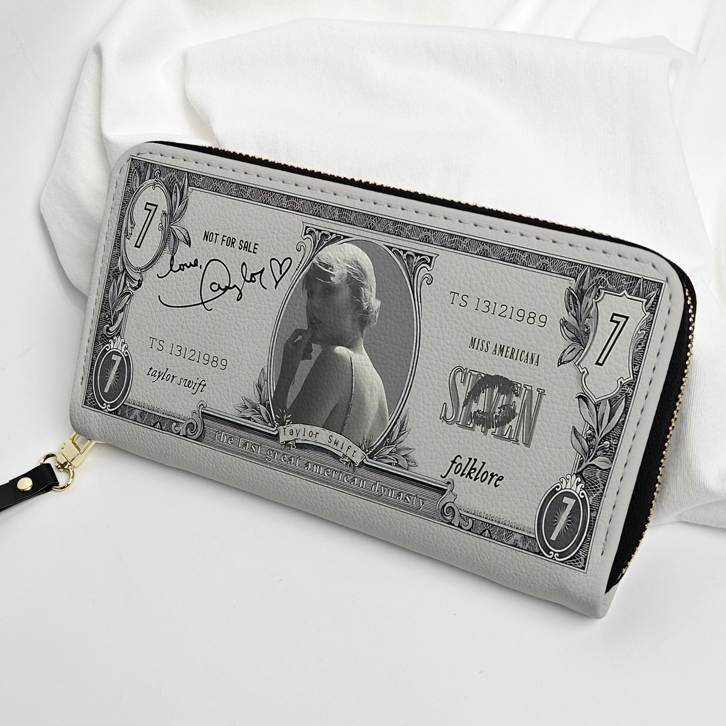Folklore Era Taylor Swift Leather Wallet