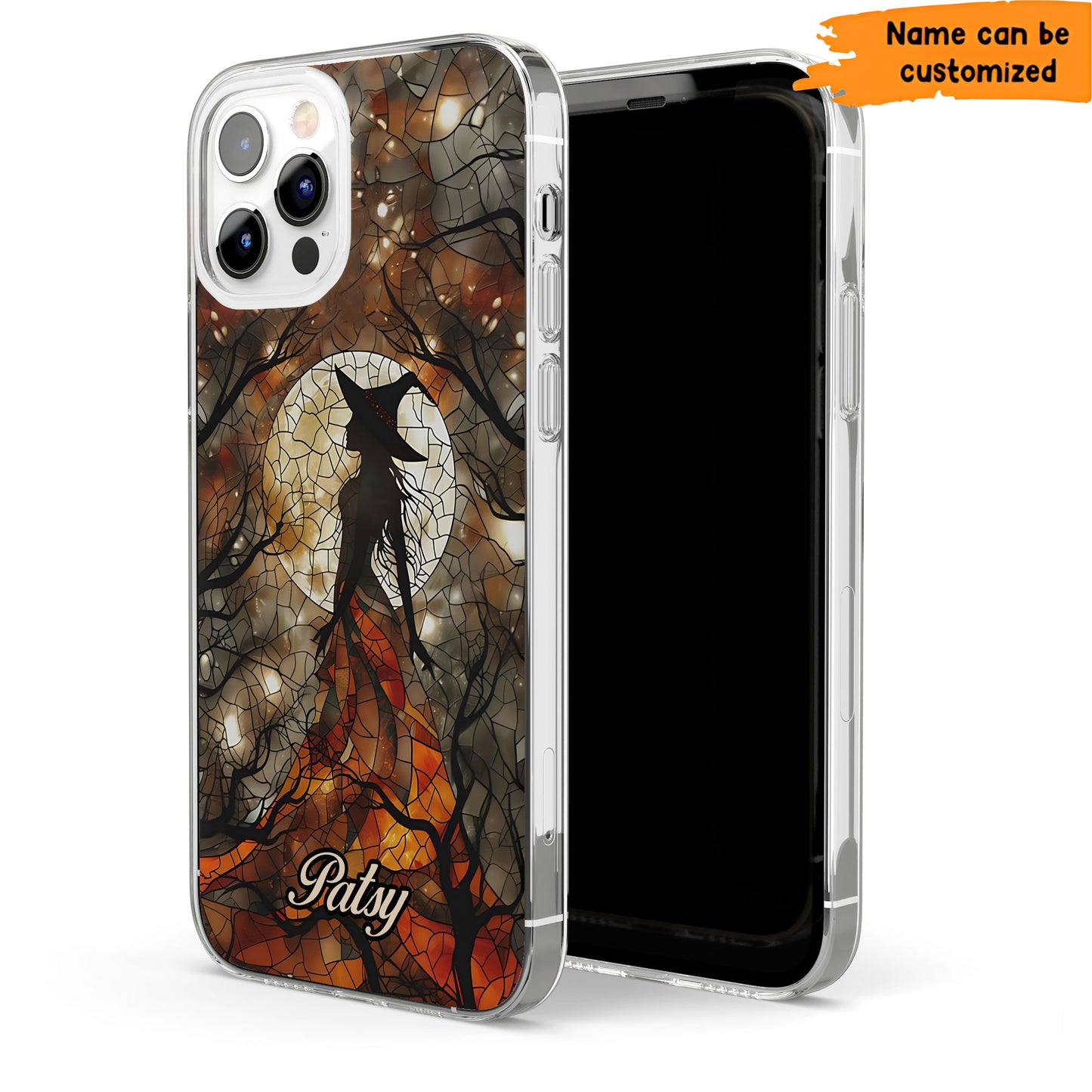 Witchy Stained Glass Phone Case