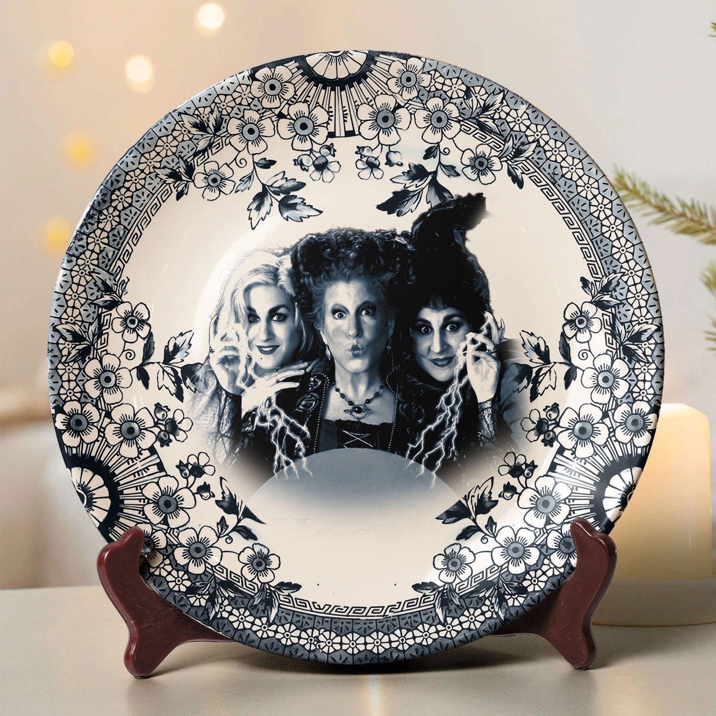 Sanderson Sisters Witch Ceramic Plate