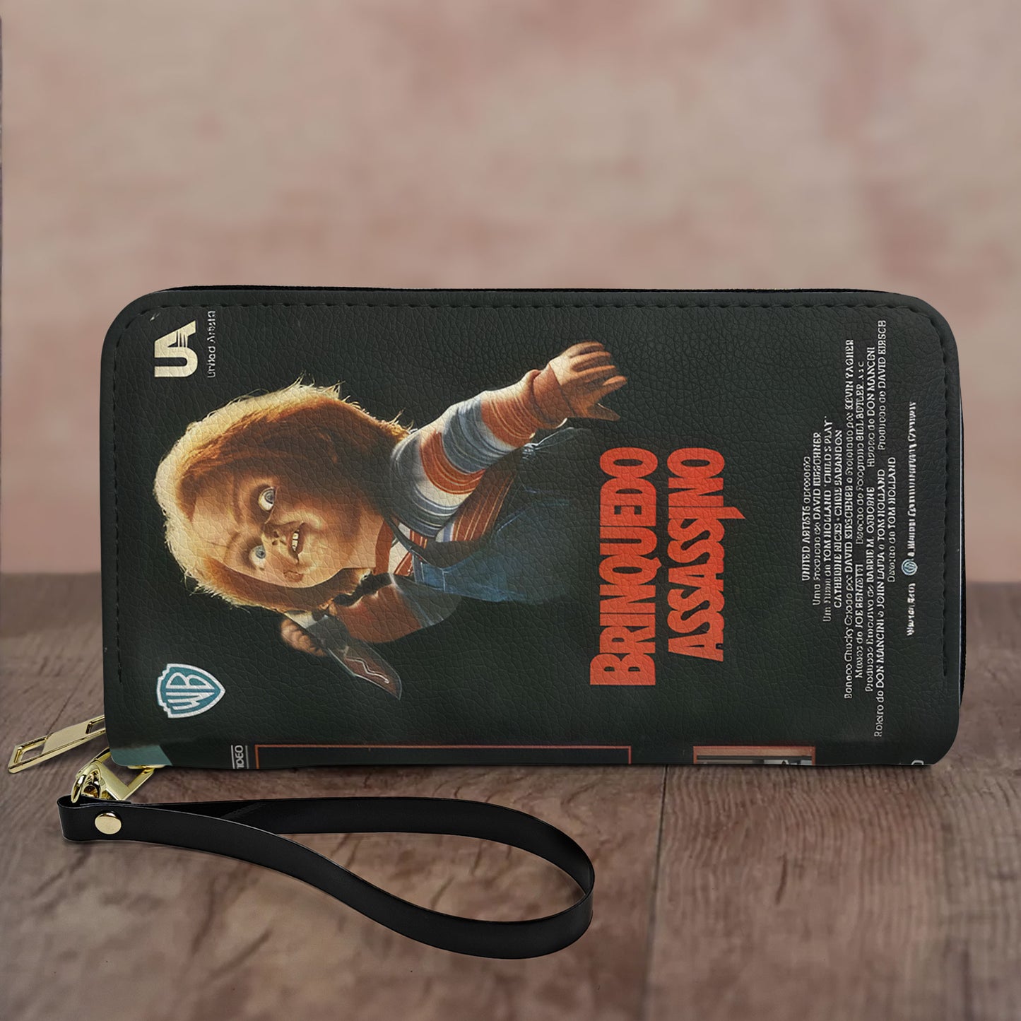 Chucky “Brinquedo Assassino” Horror Leather Wallet