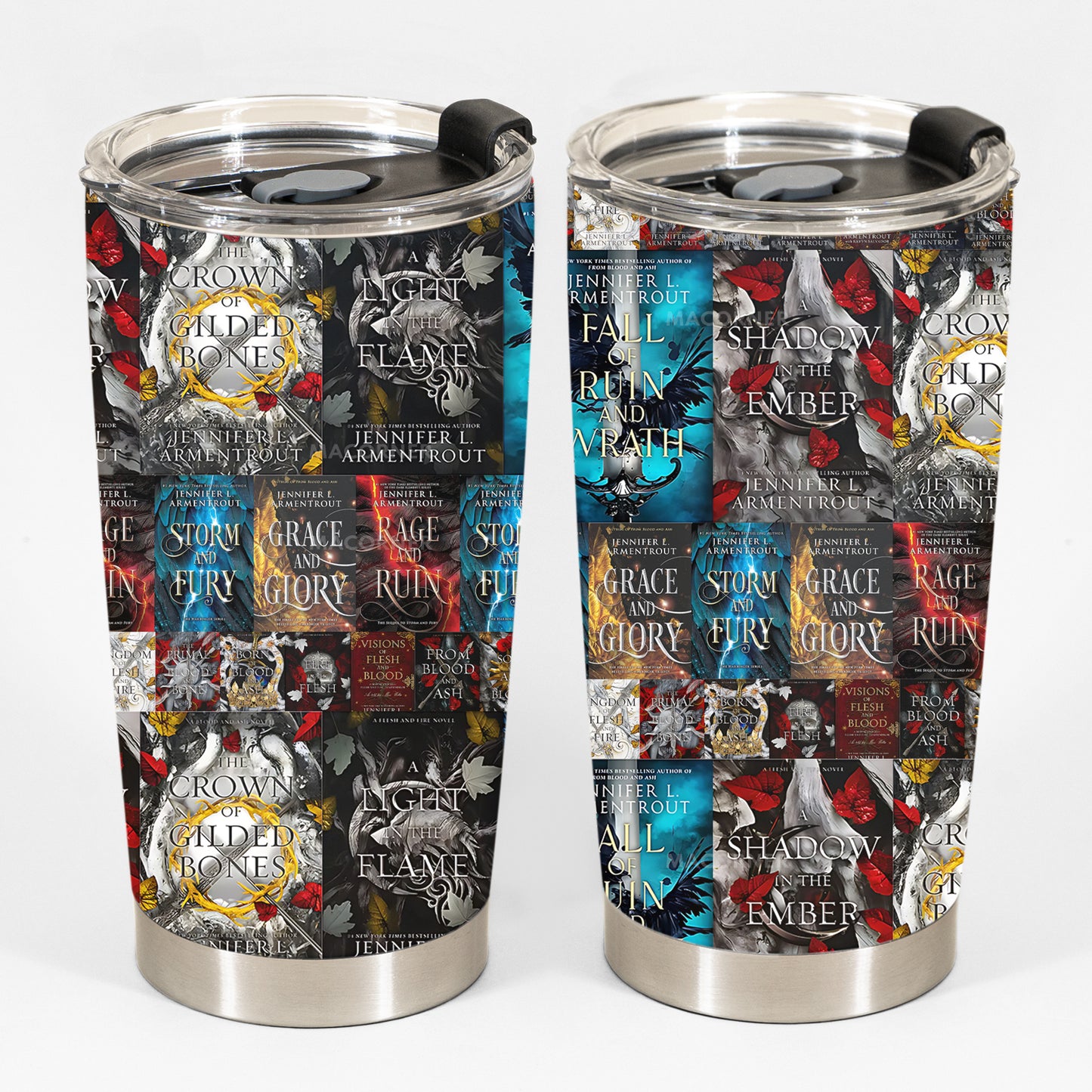 Epic Worlds of Jennifer L. Armentrout Tumbler Cup – Fantasy Romance Edition