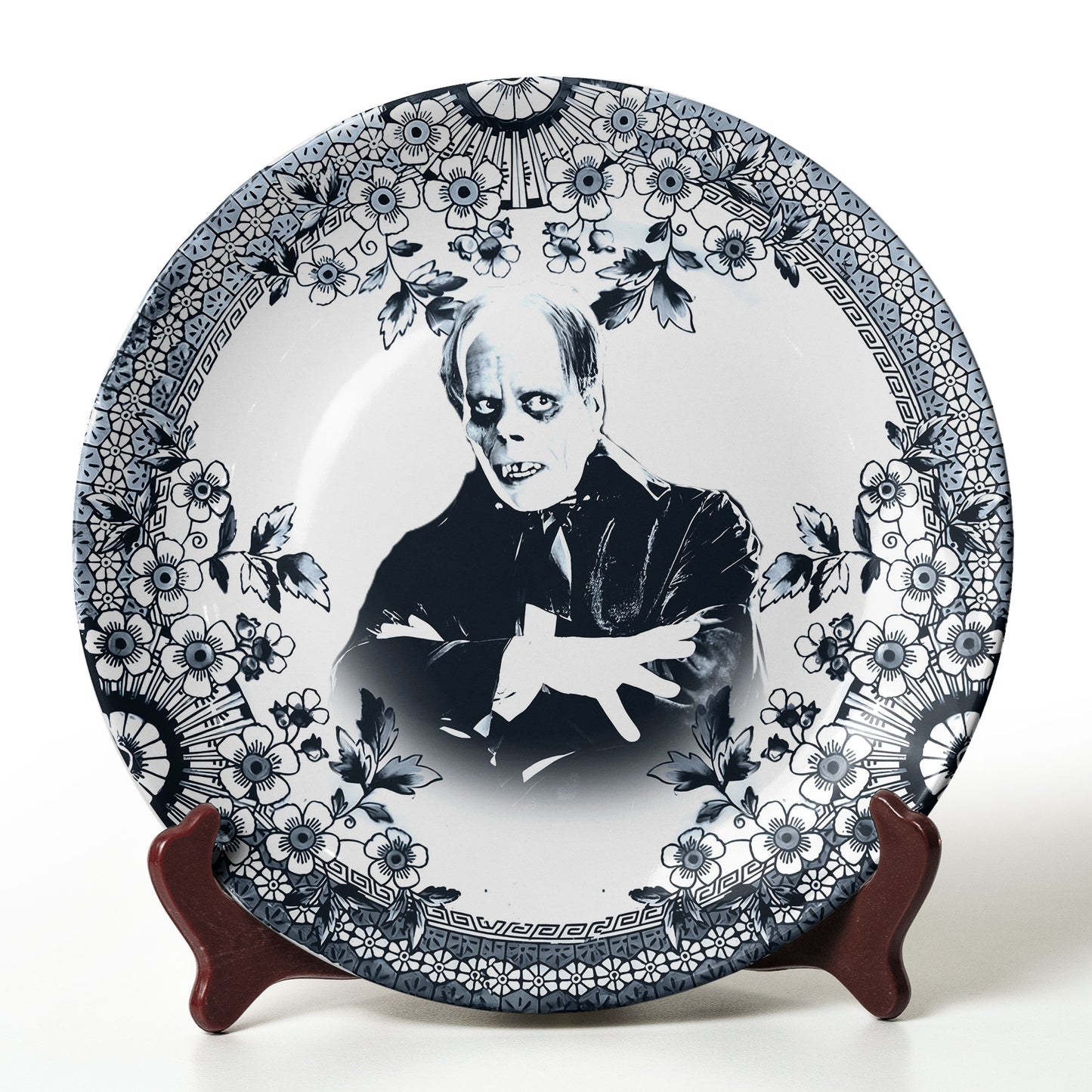 Vintage Horror Ceramic Plate – The Phantom of the Opera