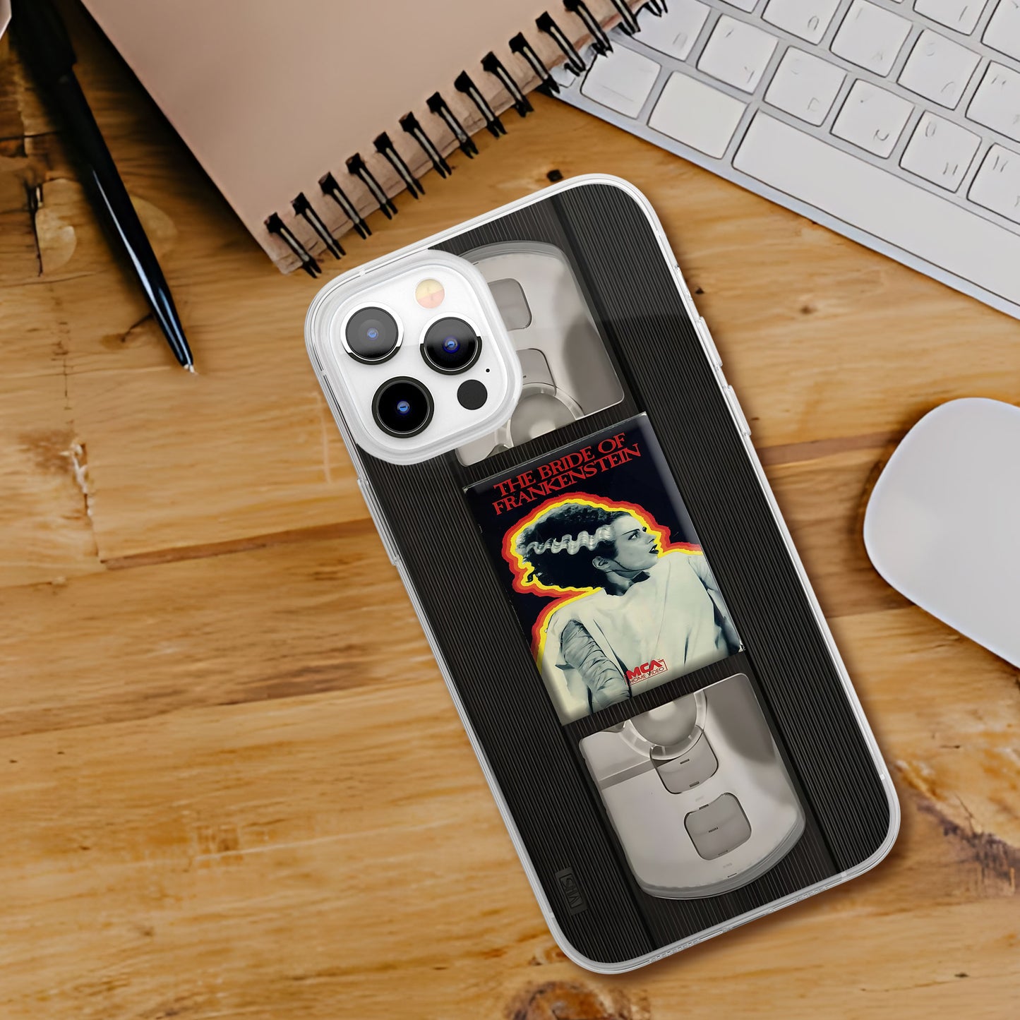 Bride of Frankenstein VHS Tape Phone Case