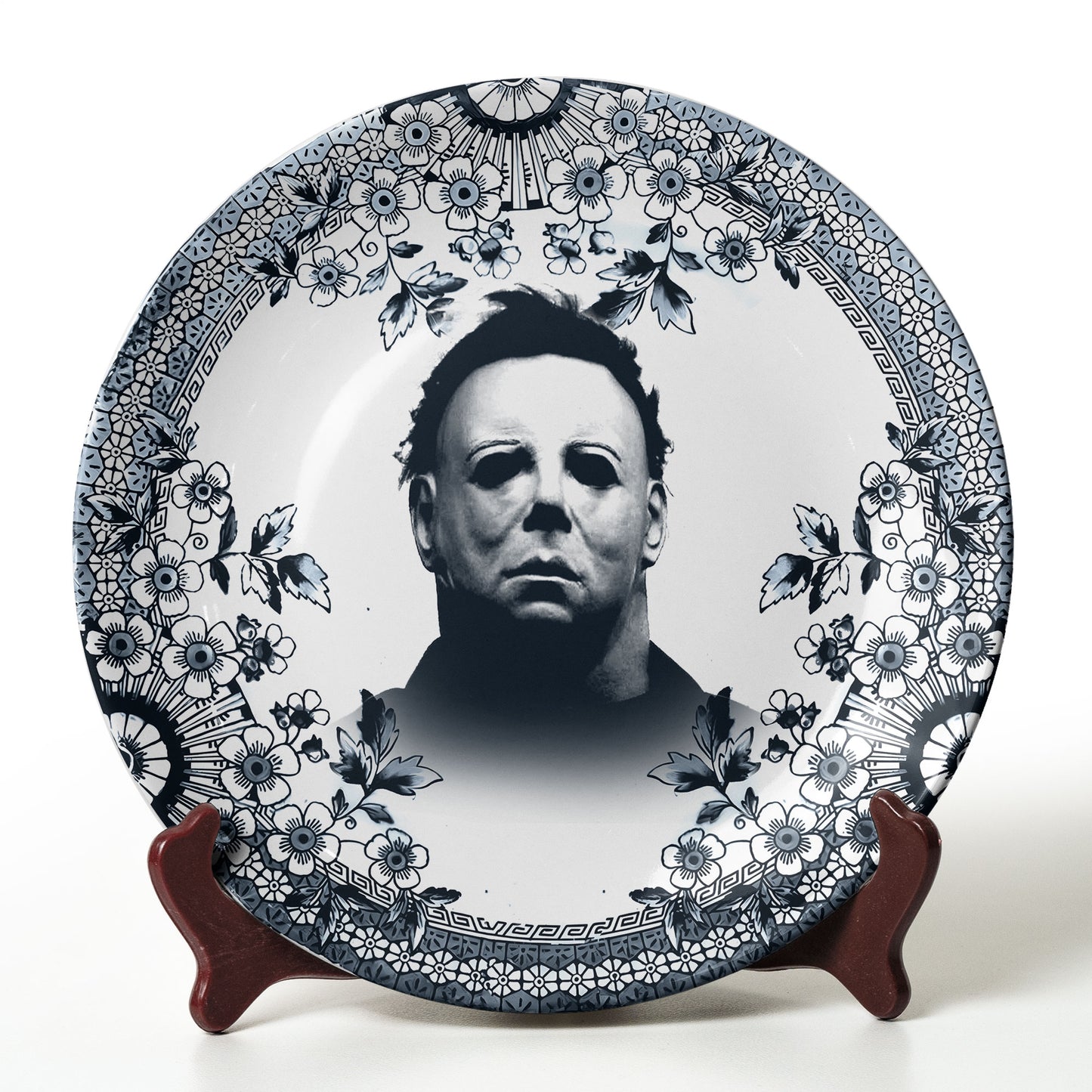 Ceramic Plate – Michael Myers Halloween Horror Classic