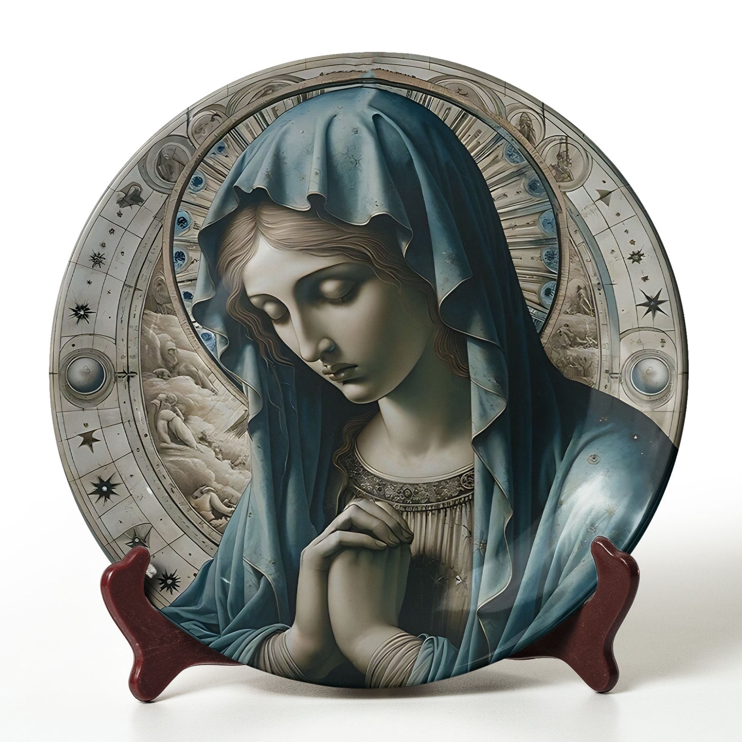 Blessed Virgin Mary “Heavenly Grace” Decorative Plate
