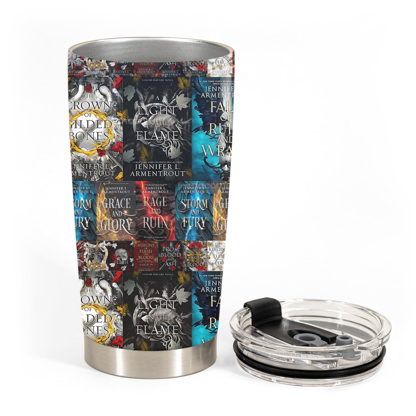 Epic Worlds of Jennifer L. Armentrout Tumbler Cup – Fantasy Romance Edition