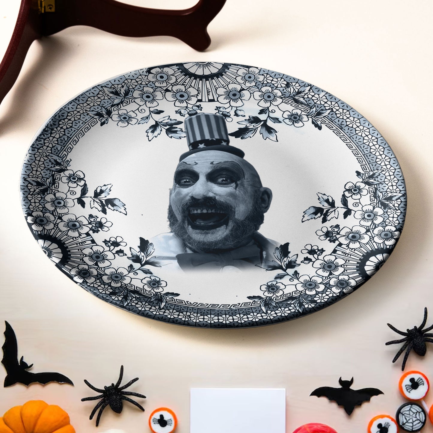 Horror Clown Captain Spaulding Decorative Plate