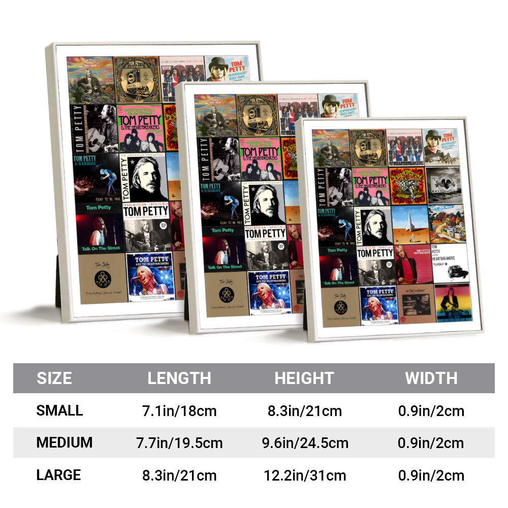 Tom Petty Acrylic Light Mirror – Dual-Mode Tribute to a Rock Icon