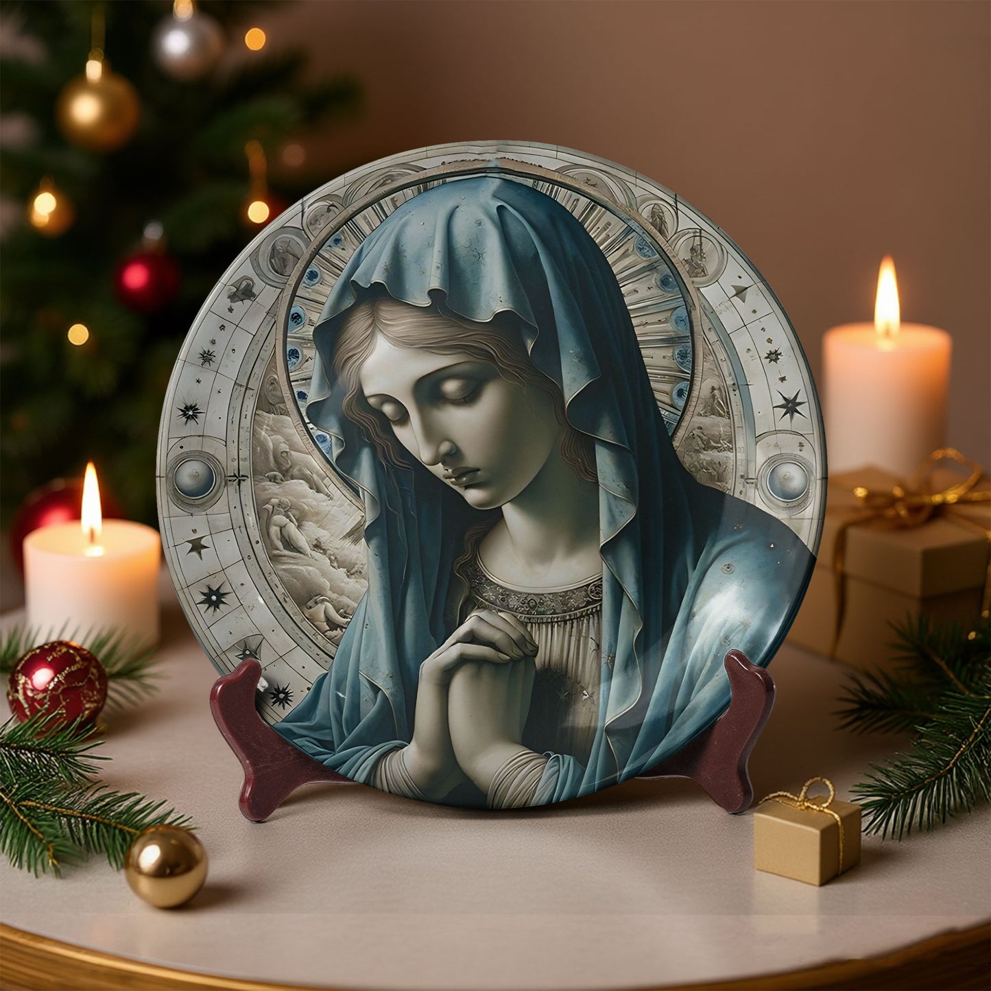 Blessed Virgin Mary “Heavenly Grace” Decorative Plate