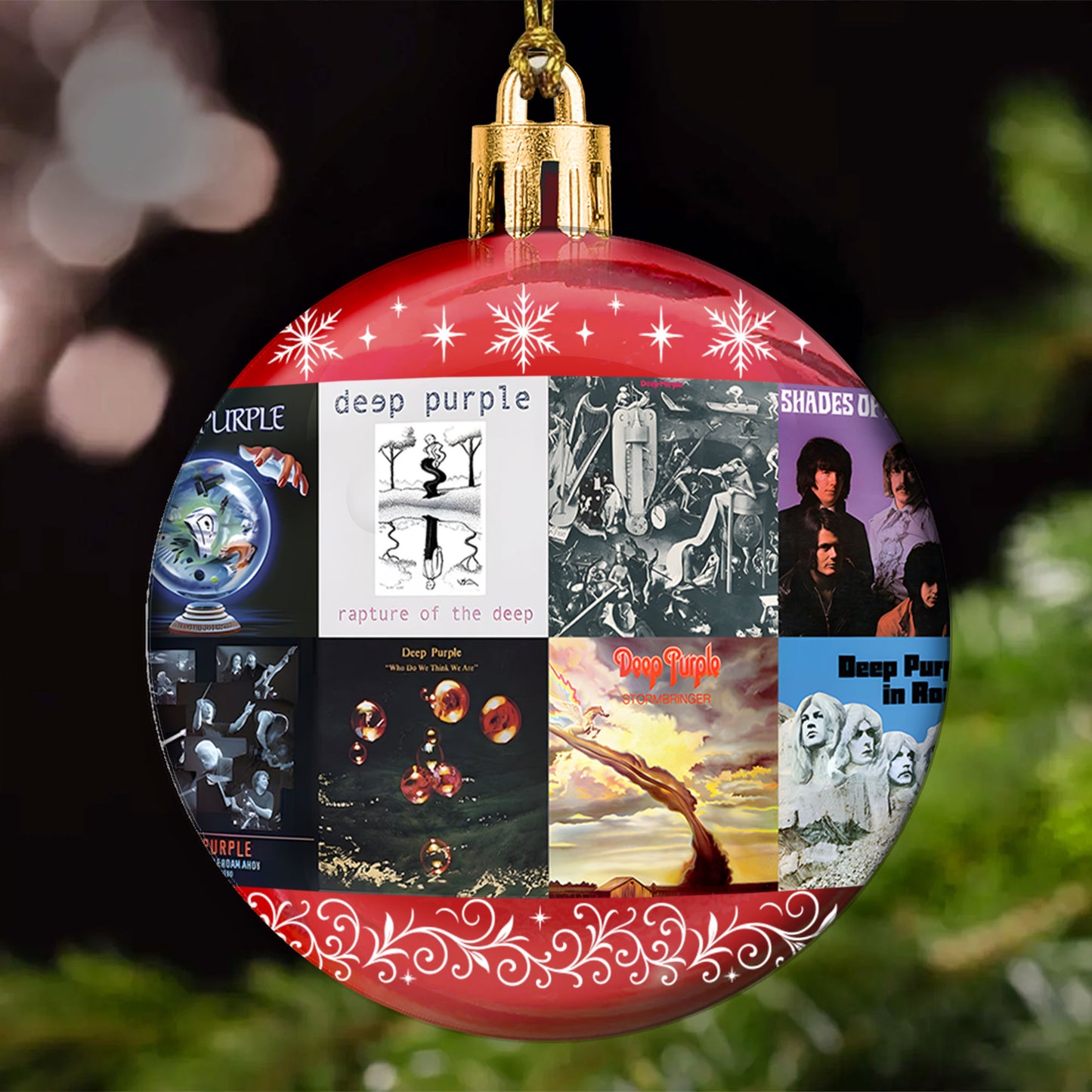 Deep Purple Ball Ornament – Hard Rock Heritage