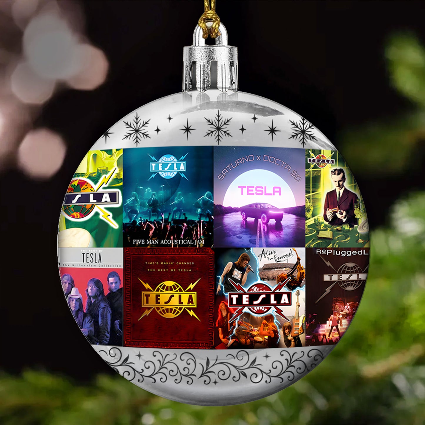 Tesla Ball Ornament – Classic Rock Power Collection