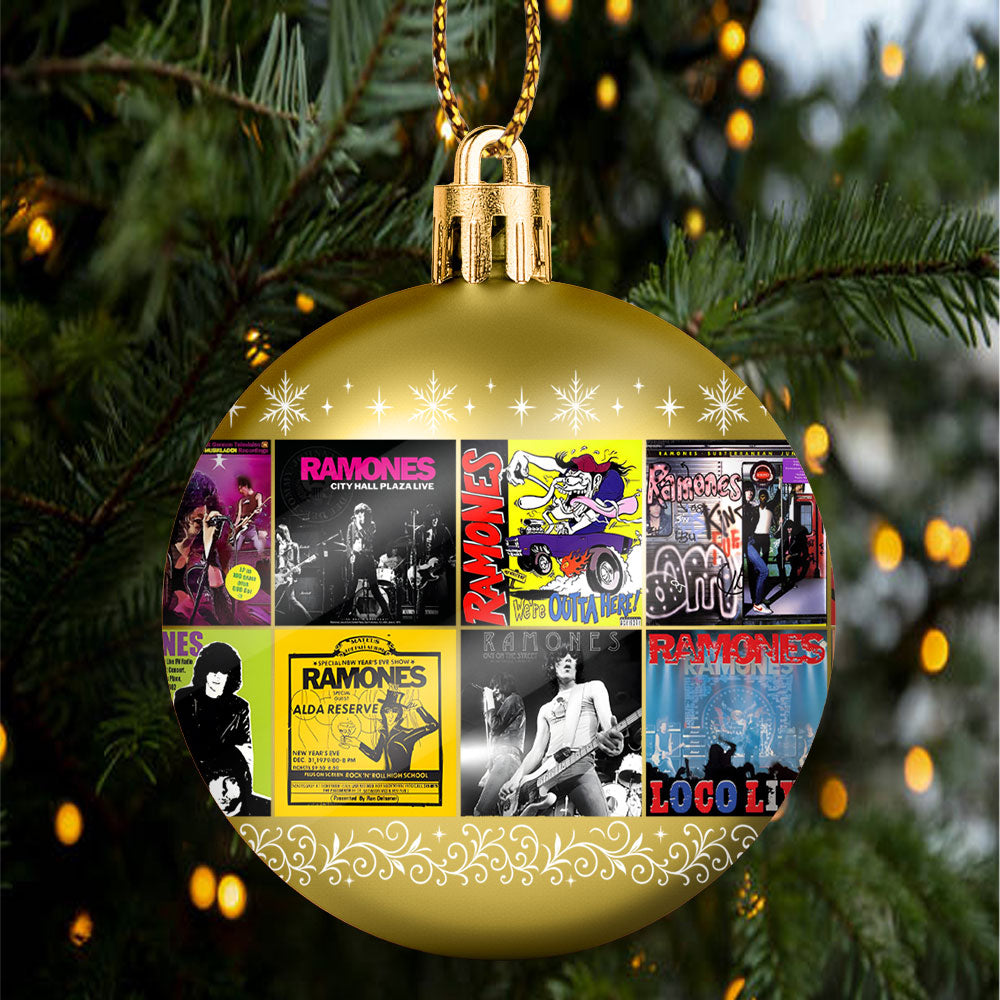 Ramones Ball Ornament – A Punk Rock Classic for a Loud and Merry Christmas