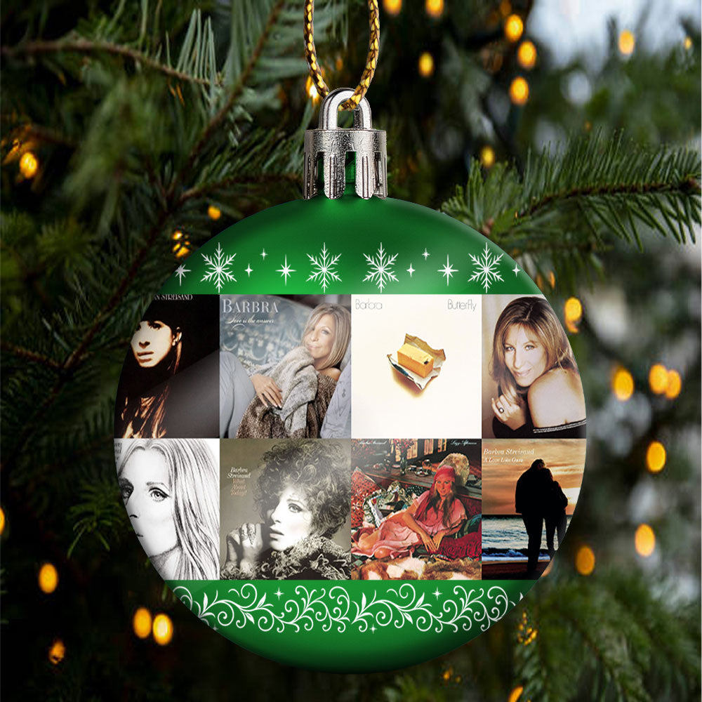 Barbra Streisand Ball Ornament – A Tribute to Timeless Elegance