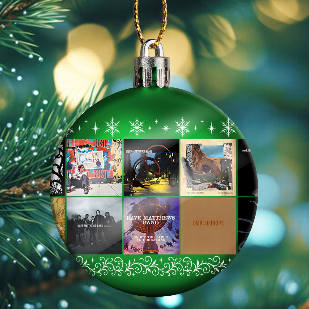 Dave Matthews Band Ball Ornament – A Melodic Holiday Tribute to Timeless Storytelling