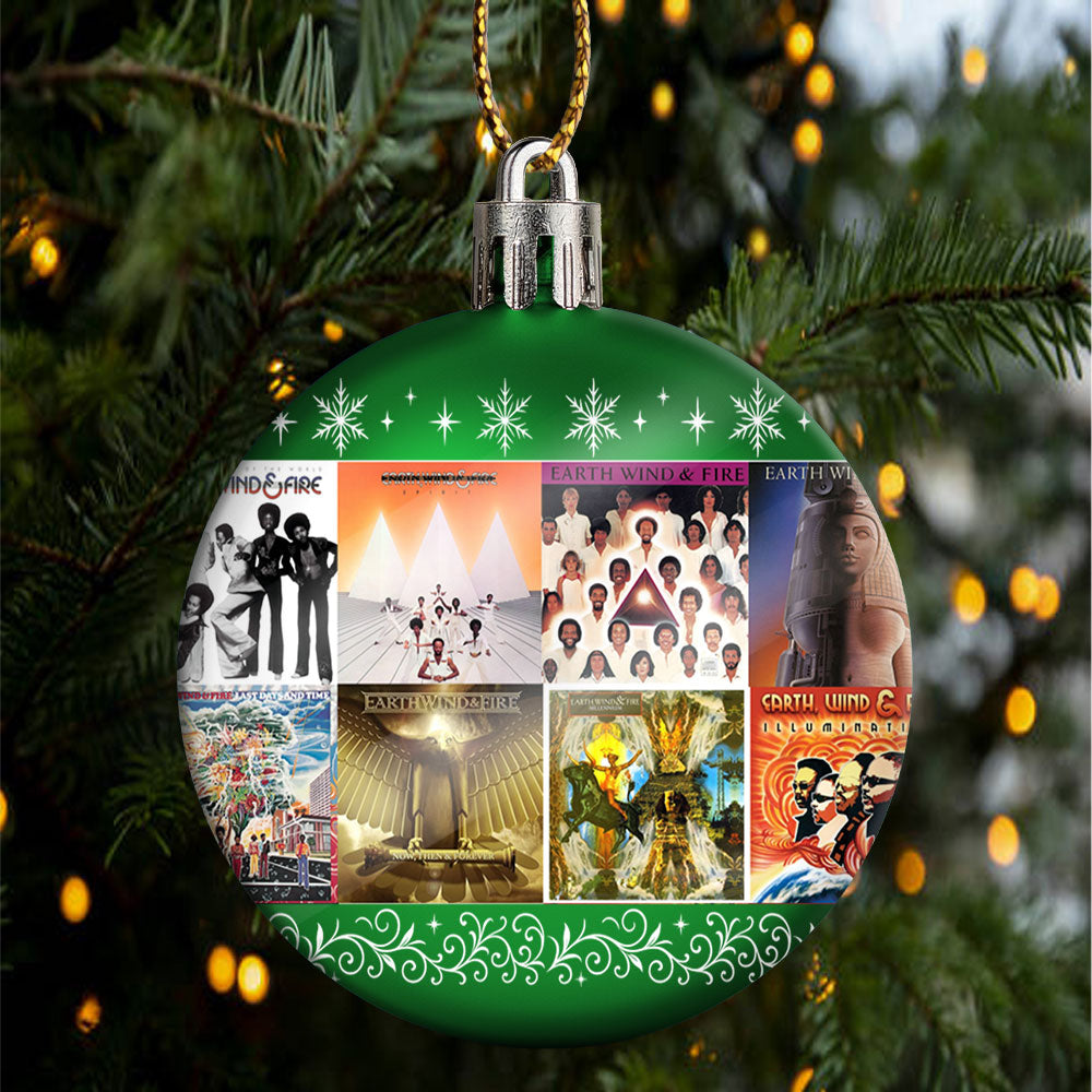 Earth, Wind & Fire Ball Ornament – Groove Through the Holidays in Style
