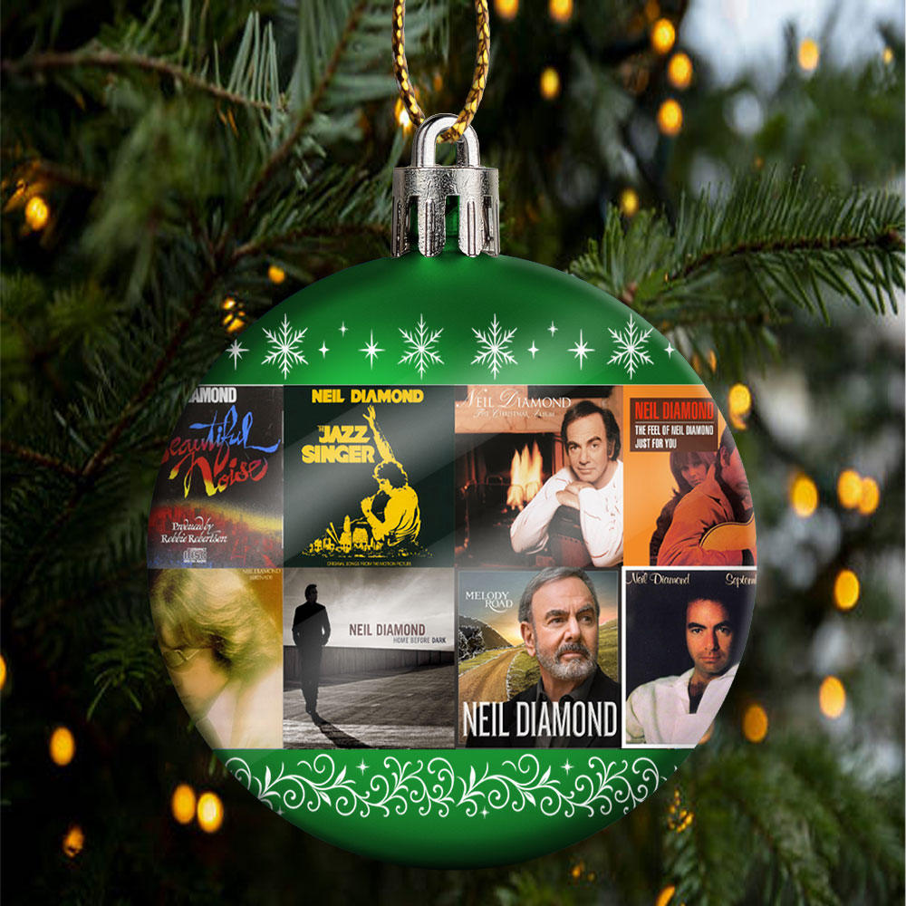 Neil Diamond Ball Ornament – A Sparkling Tribute to Timeless Classics
