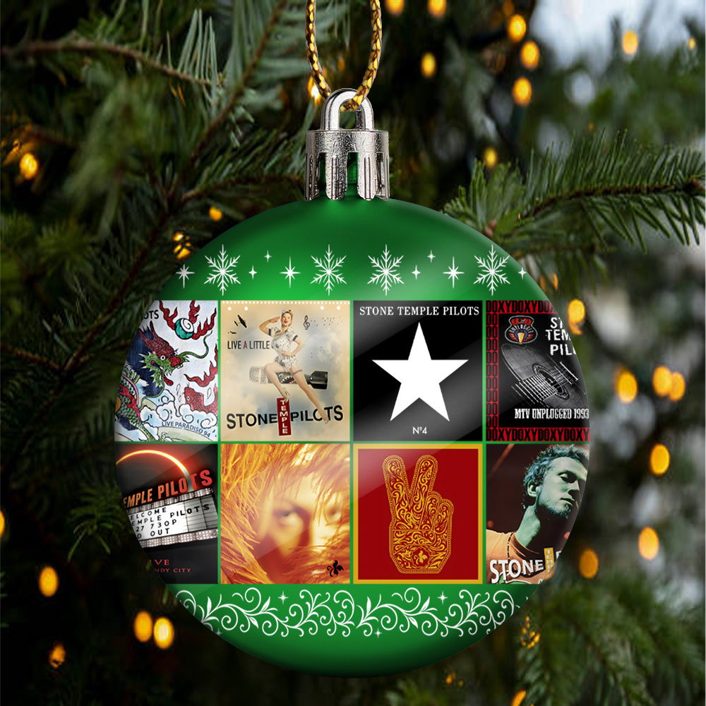 Stone Temple Pilots Ball Ornament – Grunge Legends in Holiday Style