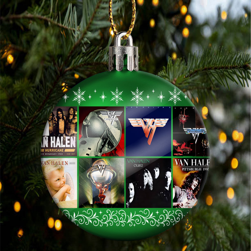 Van Halen Ball Ornament – Rock ’n’ Roll Energy for the Holidays