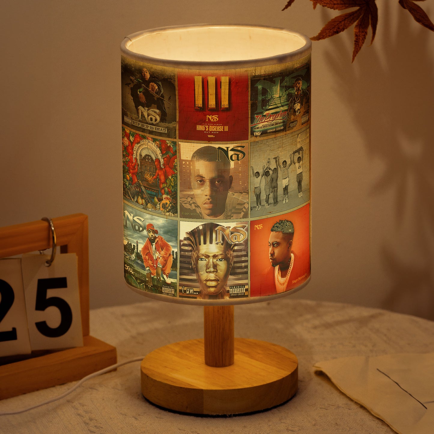 Nas Album Art Hip-Hop Tribute Lamp