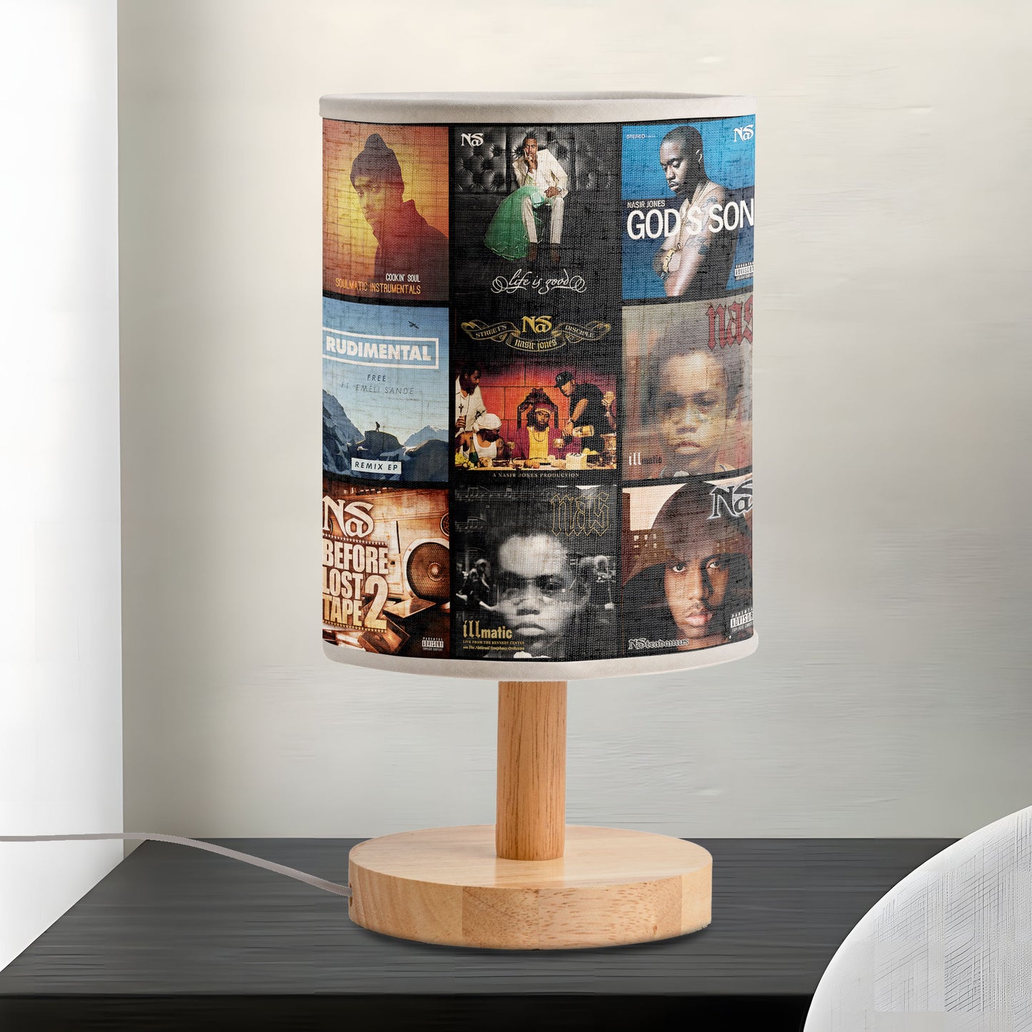Nas Album Art Hip-Hop Tribute Lamp