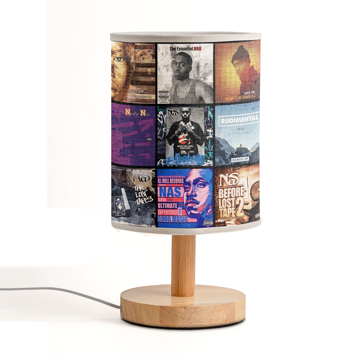 Nas Album Art Hip-Hop Tribute Lamp