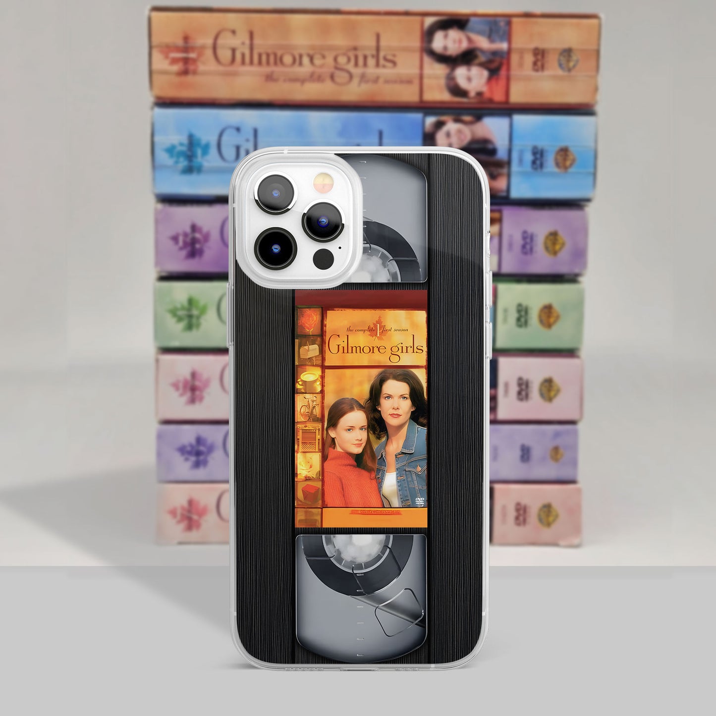 Gilmore Girls Season 1 Phone Case – Retro VHS/DVD Cover Design
