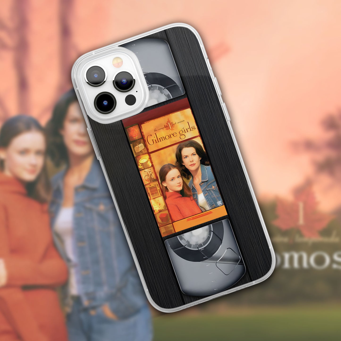 Gilmore Girls Season 1 Phone Case – Retro VHS/DVD Cover Design