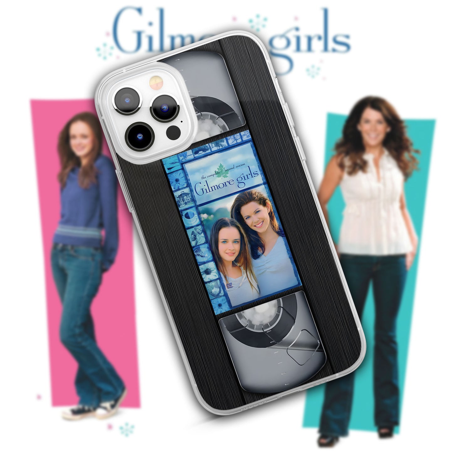 Gilmore Girls Season 2 Phone Case – Vintage DVD/VHS Cover Design