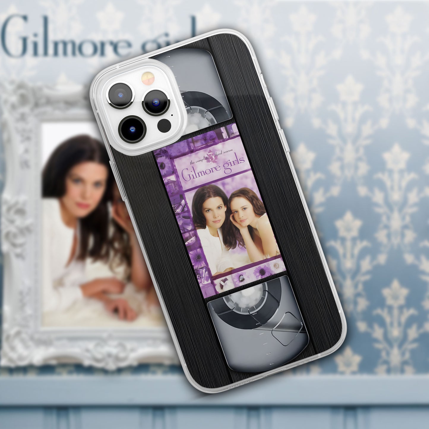 Gilmore Girls Season 3 Phone Case – Vintage DVD/VHS Cover Design