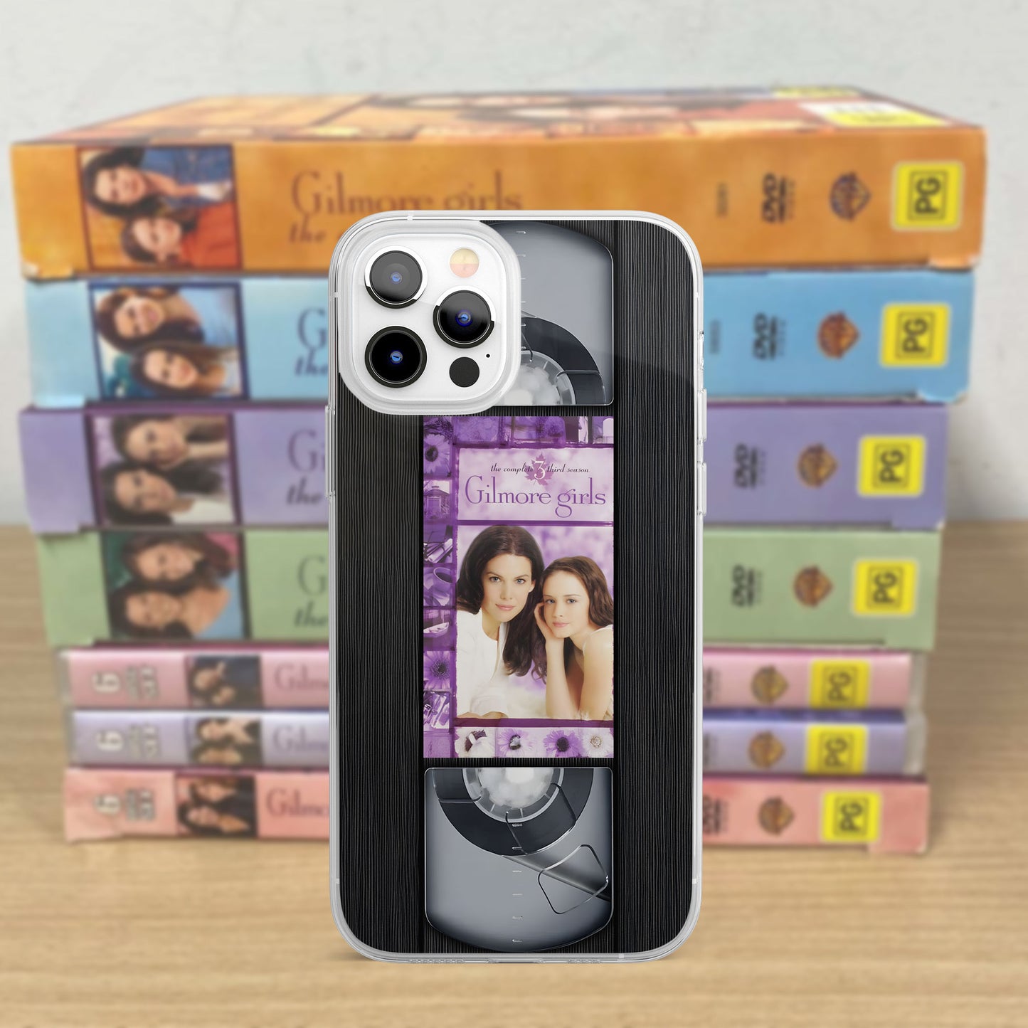 Gilmore Girls Season 3 Phone Case – Vintage DVD/VHS Cover Design