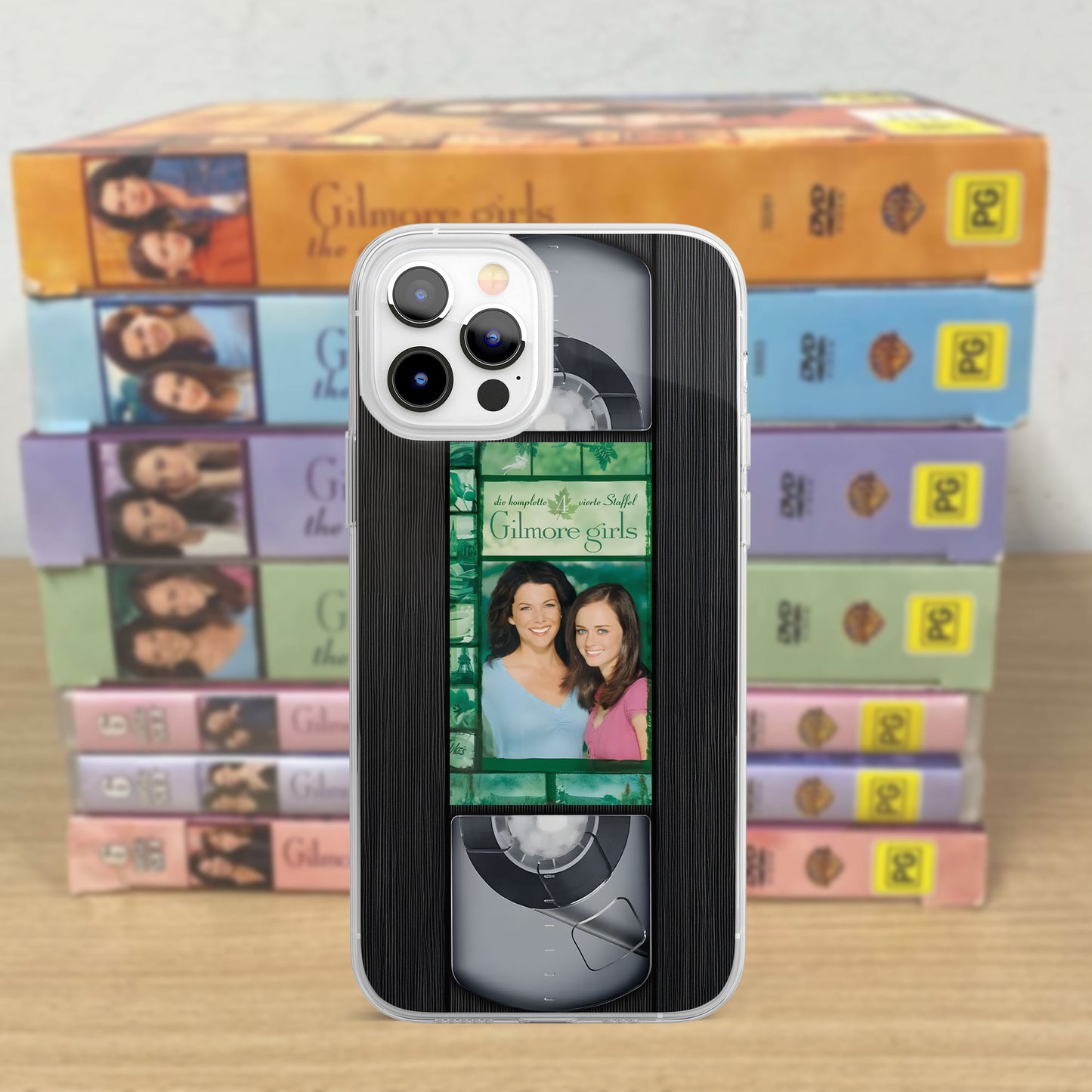 Gilmore Girls Season 4 Phone Case – Retro DVD/VHS Cover Art